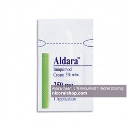 Aldara 5 % Cream Imiquimod 1 Sachet (250mg)