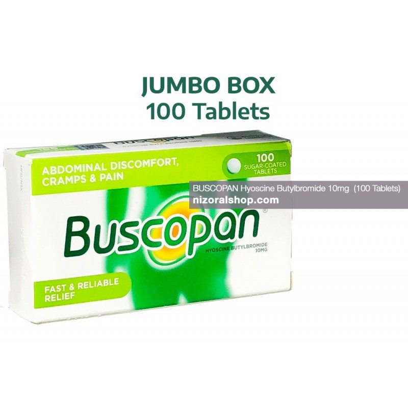 Buscopan Hyoscine Butylbromide 10mg