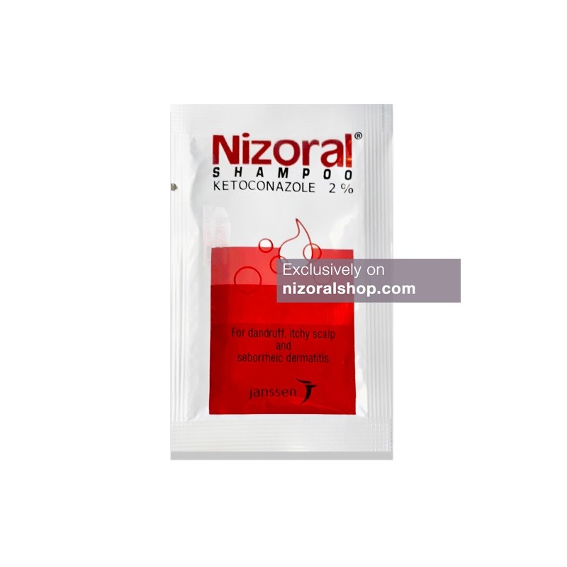 Nizoral Shampoo 6ml (0.21 oz) Sachet 2% Ketoconazole