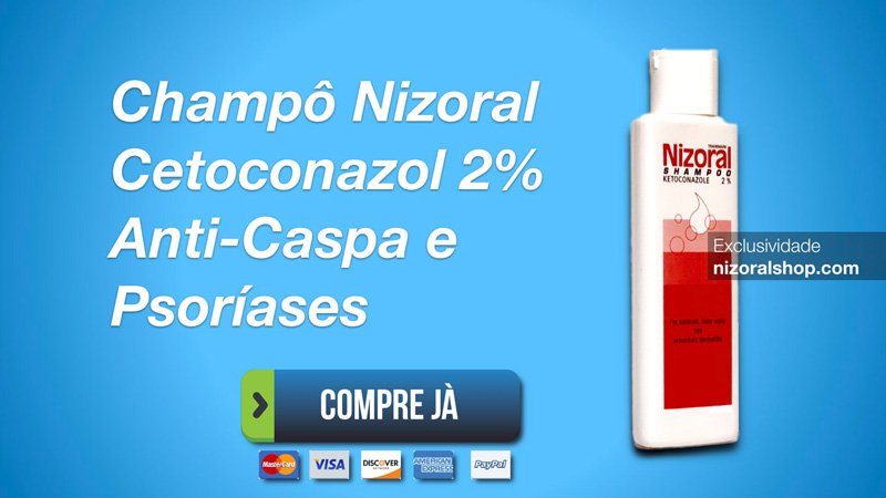 Compre Champô Anti-Caspa e Psoríases Nizoral com Cetoconazol 2%